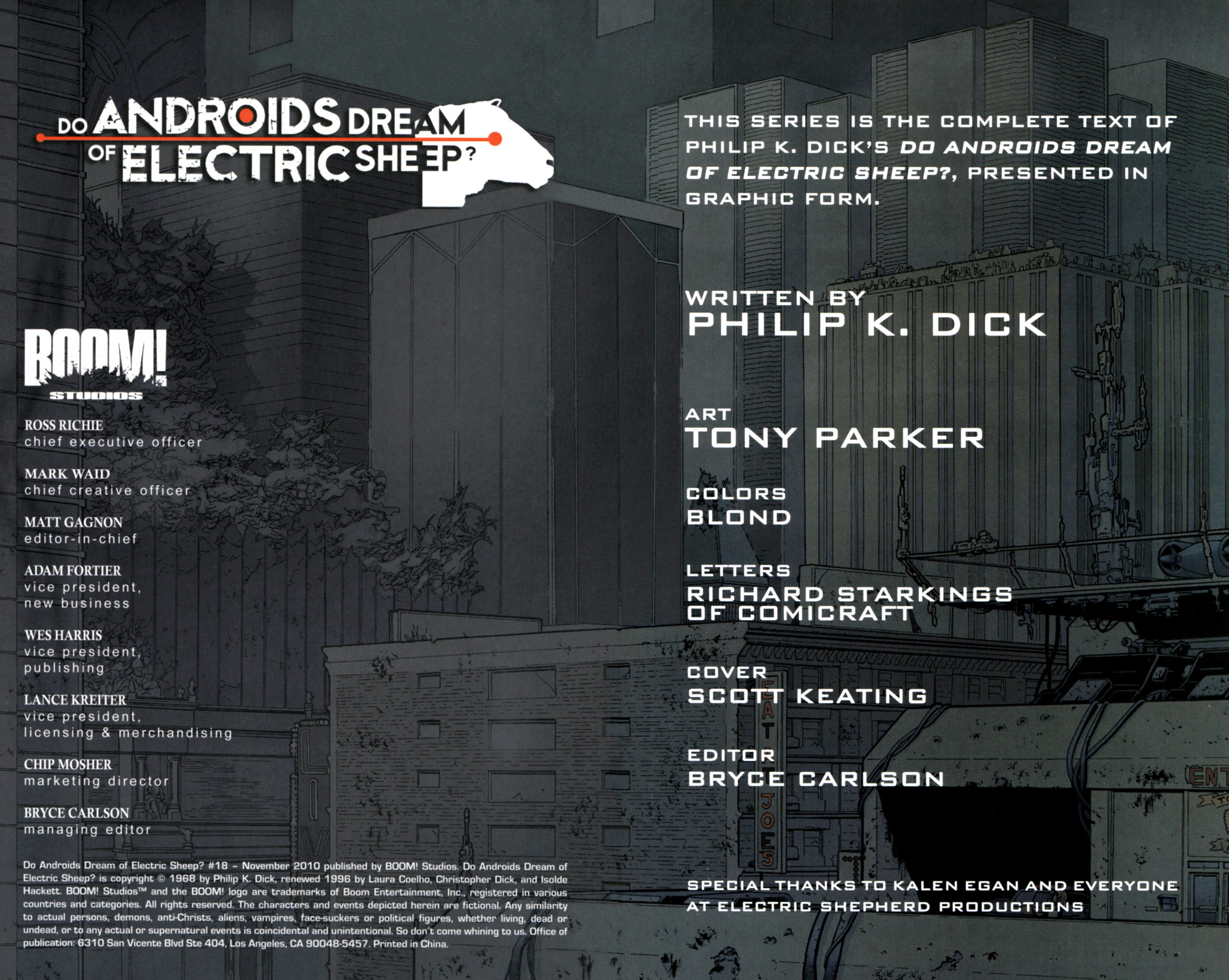 Read online Do Androids Dream of Electric Sheep? comic -  Issue #18 - 2