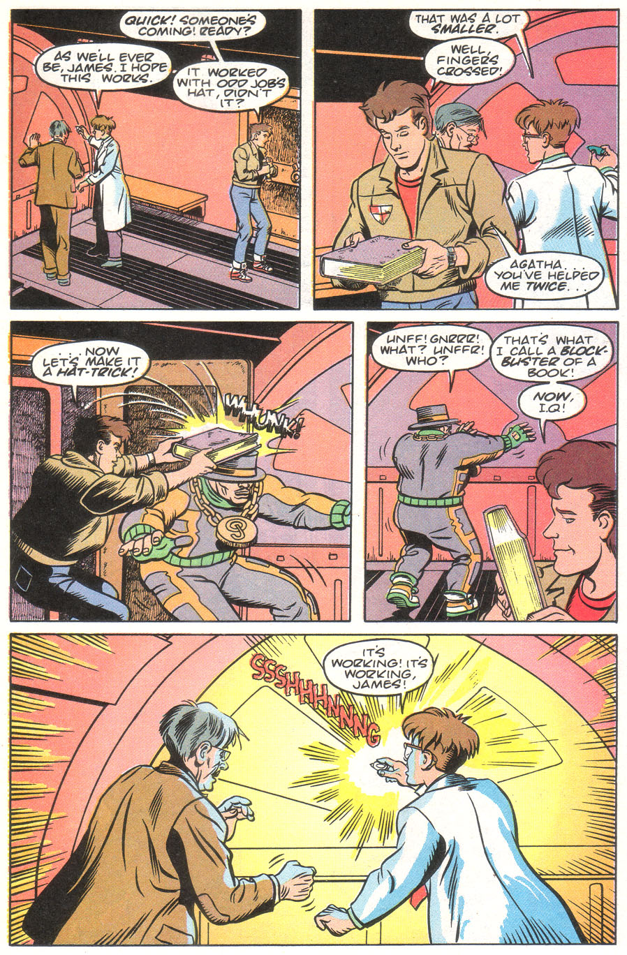 Read online James Bond Jr. comic -  Issue #6 - 21