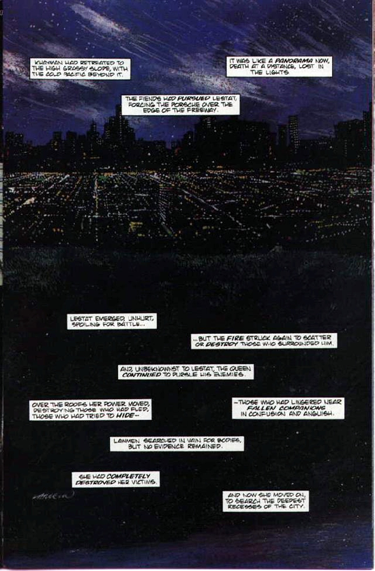 Read online Anne Rice's Queen of the Damned comic -  Issue #7 - 15