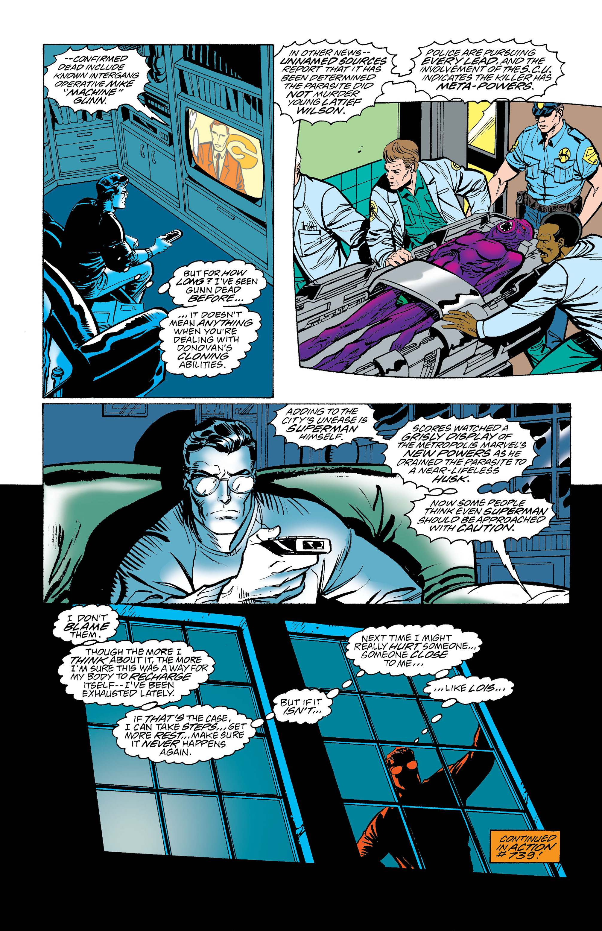 Read online Adventures of Superman (1987) comic -  Issue #552 - 23