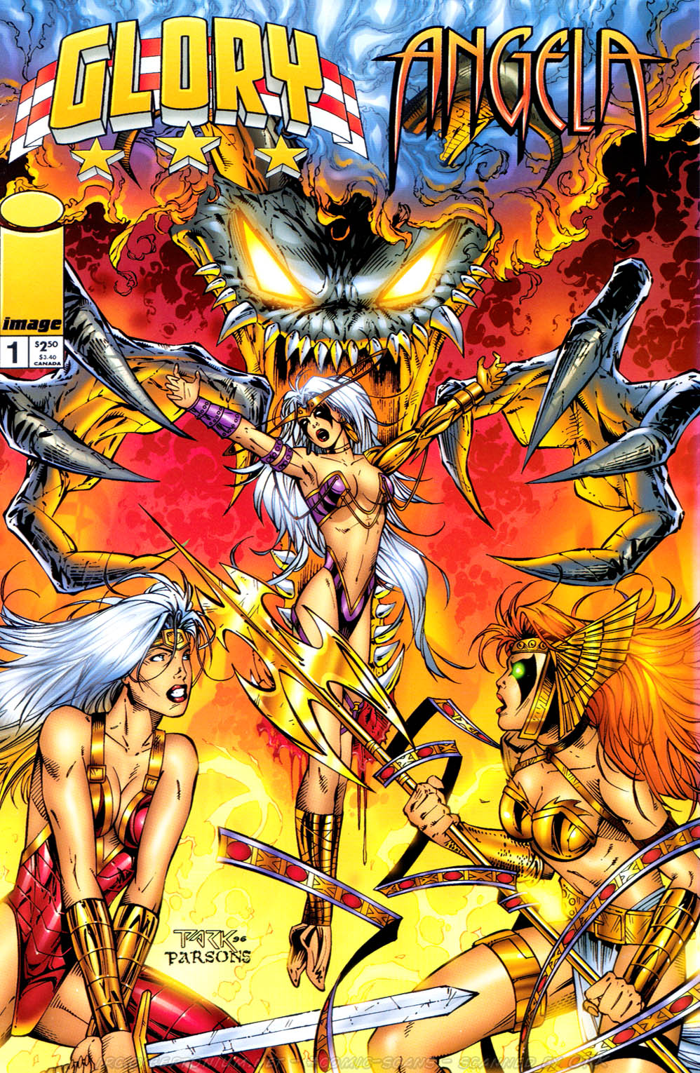 Read online Glory/Angela:  Angels in Hell comic -  Issue # Full - 1