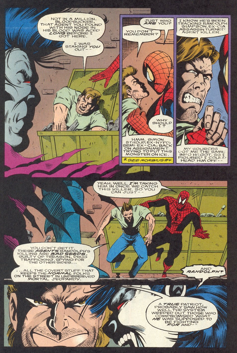 Read online Morbius: The Living Vampire (1992) comic -  Issue #23 - 4