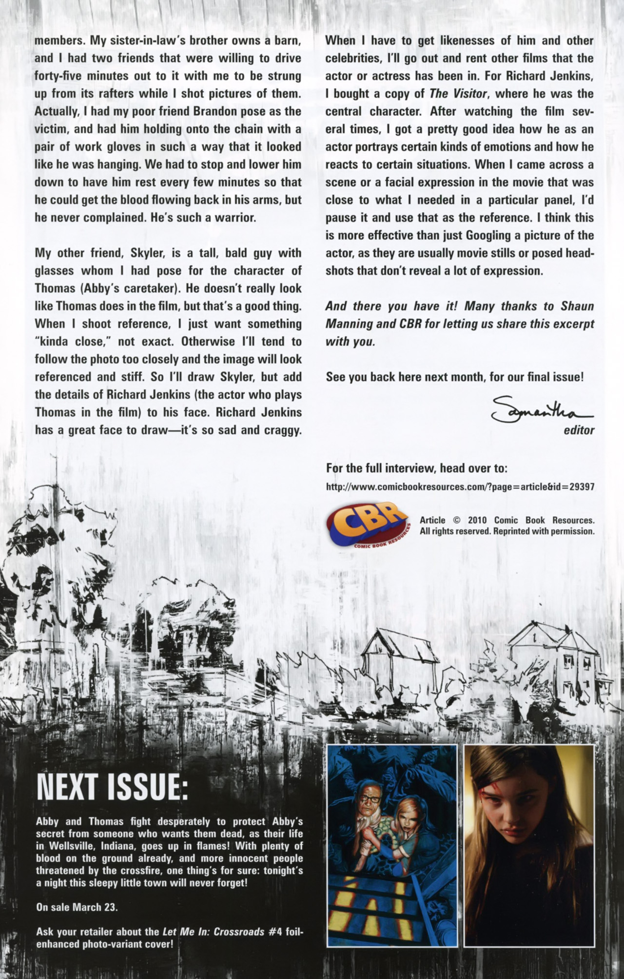 Read online Let Me In: Crossroads comic -  Issue #3 - 35