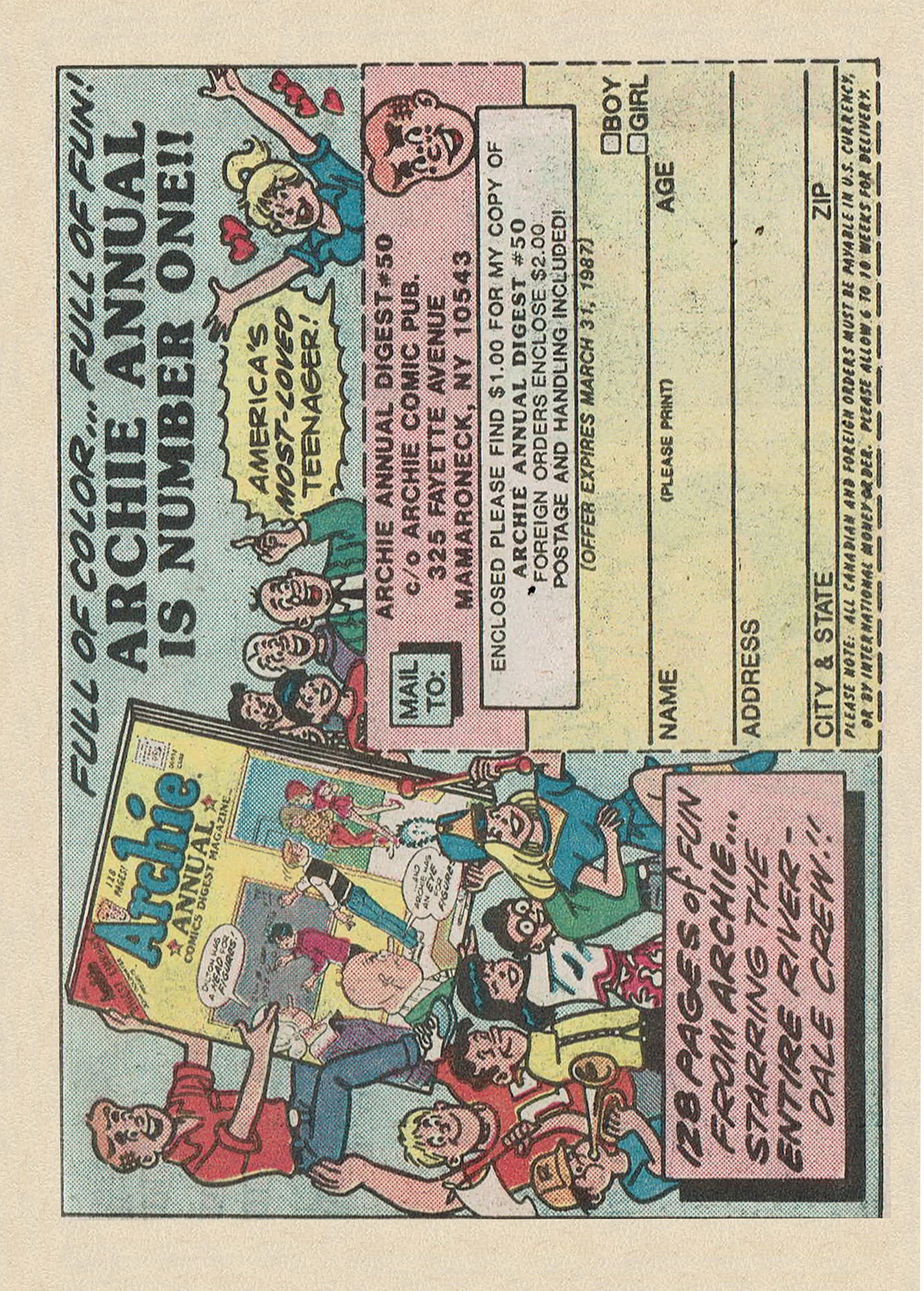 Read online Archie...Archie Andrews, Where Are You? Digest Magazine comic -  Issue #49 - 31