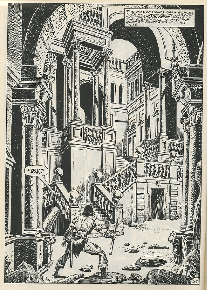 Read online The Savage Sword Of Conan comic -  Issue #141 - 30